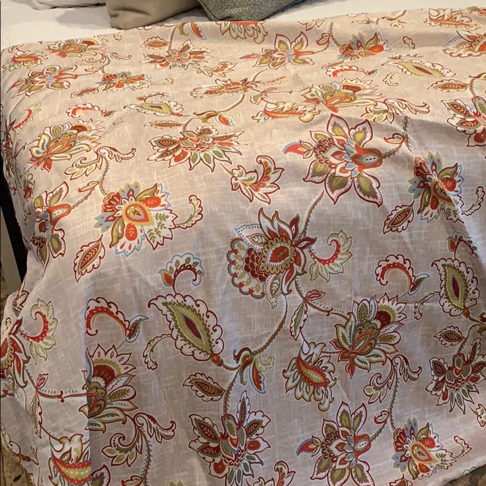 Never used shower curtain!